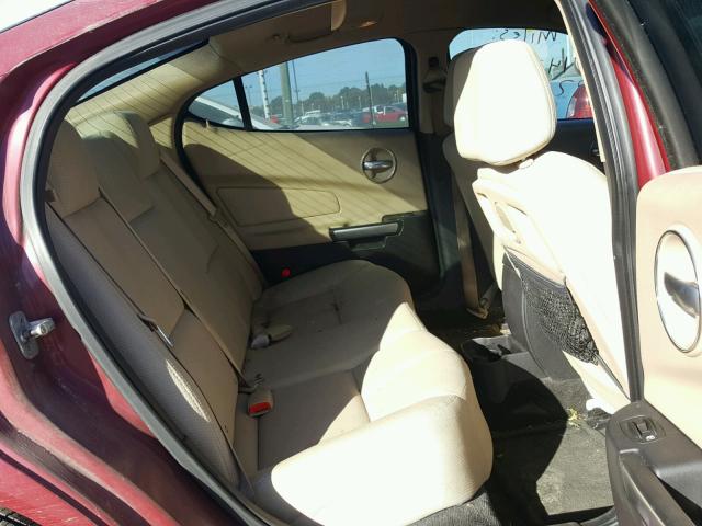 2G2WP552161124583 - 2006 PONTIAC GRAND PRIX RED photo 6