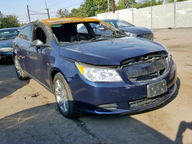 1G4GB5EG6AF131035 - 2010 BUICK LACROSSE C BLUE photo 1