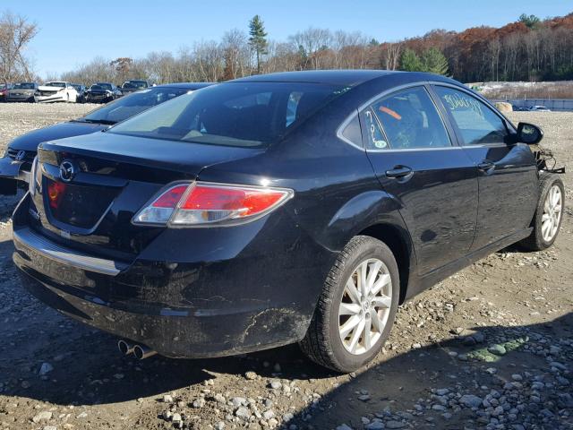 1YVHZ8DH4D5M15431 - 2013 MAZDA 6 TOURING BLACK photo 4