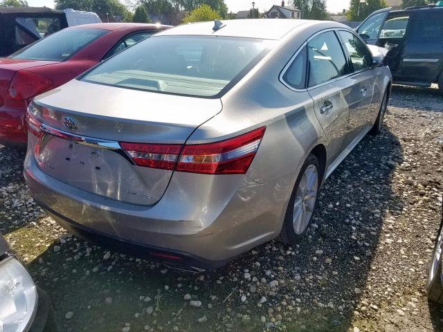 4T1BK1EB2EU127430 - 2014 TOYOTA AVALON BAS BEIGE photo 4