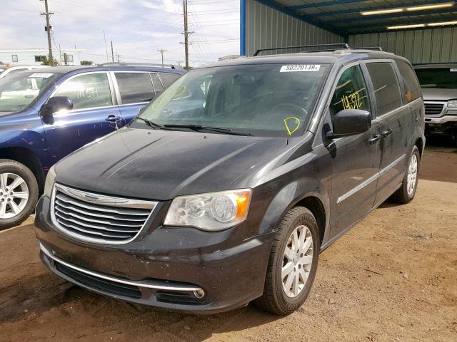 2C4RC1BG9CR345326 - 2012 CHRYSLER TOWN & COU CHARCOAL photo 2