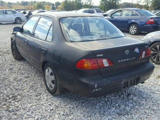 2T1BR12EXXC127044 - 1999 TOYOTA COROLLA VE BLACK photo 3