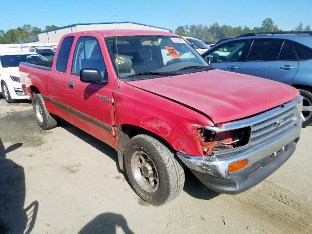 JT4TN12D3T0026956 - 1996 TOYOTA T100 XTRAC RED photo 1