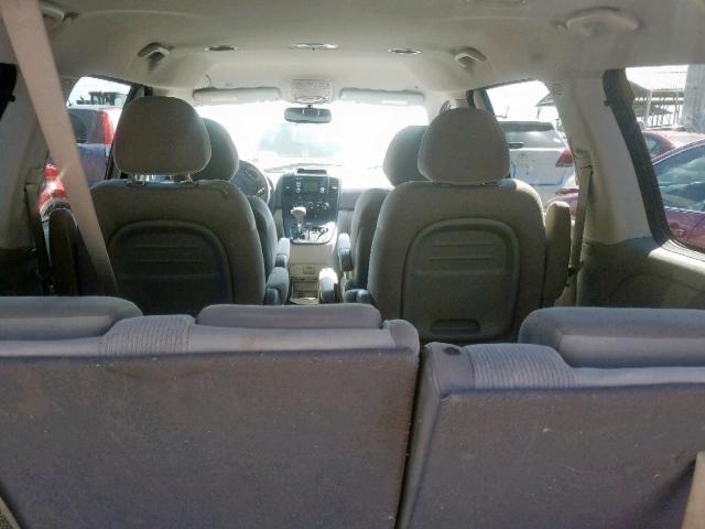 KNDMG4C74C6445923 - 2012 KIA SEDONA LX BLUE photo 9