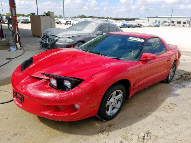 2G2FS22KXW2216254 - 1998 PONTIAC FIREBIRD RED photo 2