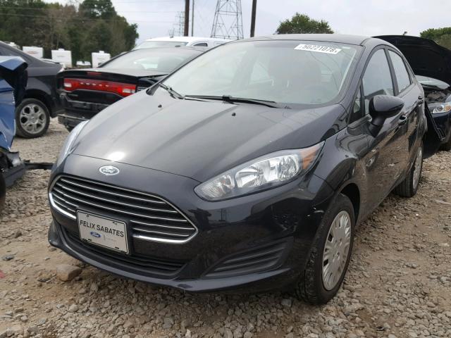 3FADP4AJ3HM134401 - 2017 FORD FIESTA S BLACK photo 2