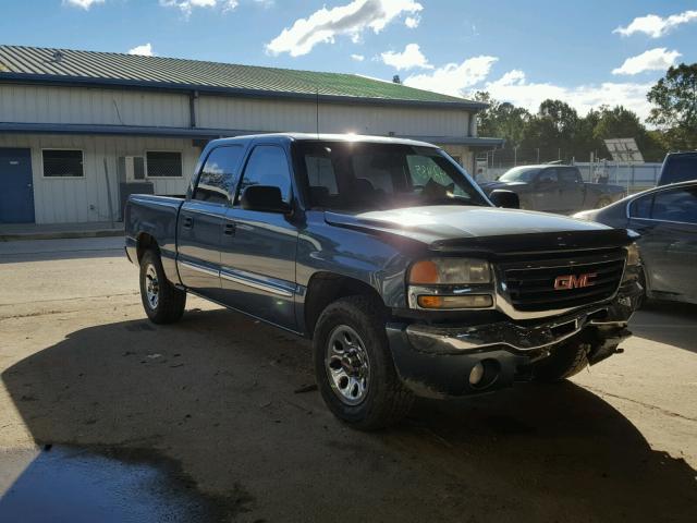 2GTEC13V371170698 - 2007 GMC NEW SIERRA BLUE photo 1