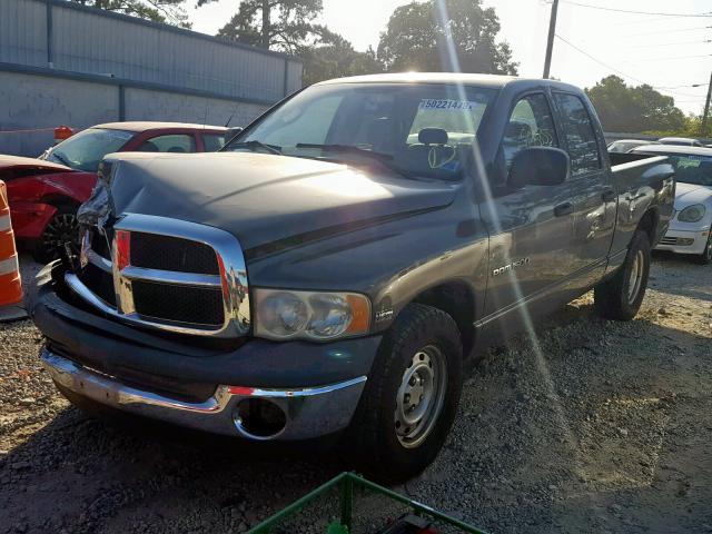 1D7HA18D34J118725 - 2004 DODGE RAM 1500 S SILVER photo 2