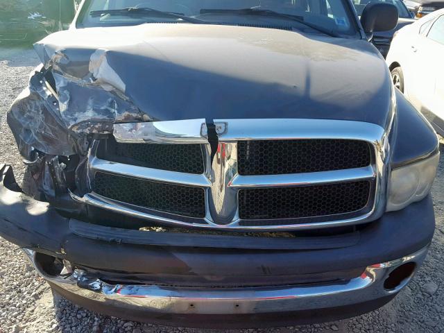 1D7HA18D34J118725 - 2004 DODGE RAM 1500 S SILVER photo 7