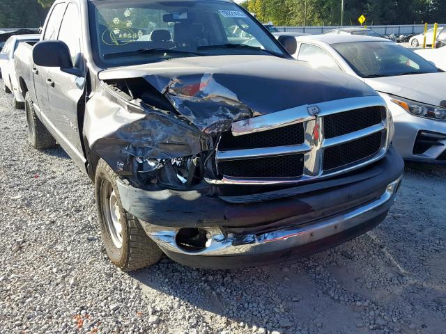 1D7HA18D34J118725 - 2004 DODGE RAM 1500 S SILVER photo 9