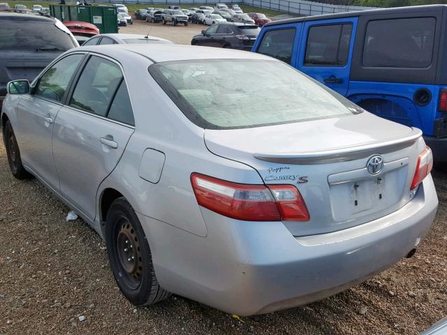 4T1BE46K27U016032 - 2007 TOYOTA CAMRY NEW SILVER photo 3