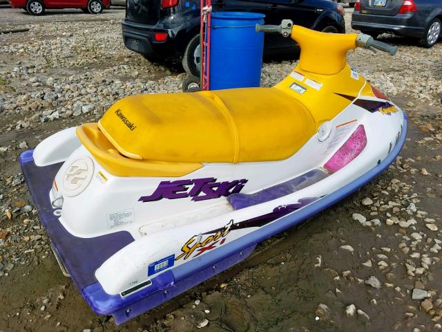 1MDCDYJ137A359633 - 1999 KAWASAKI JETSKI YELLOW photo 4