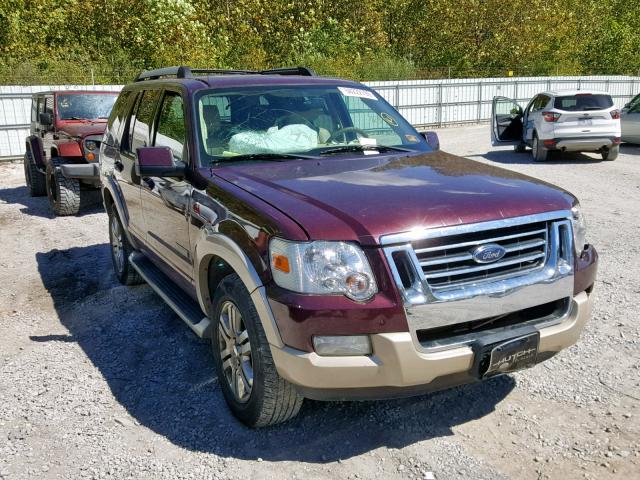 1FMEU74856UA33611 - 2006 FORD EXPLORER E MAROON photo 1