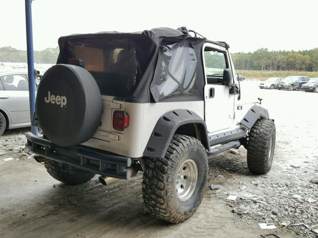 1J4FA39SX3P333325 - 2003 JEEP WRANGLER C WHITE photo 4