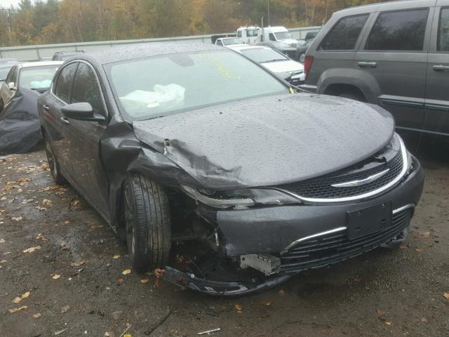 1C3CCCABXGN164606 - 2016 CHRYSLER 200 LIMITE CHARCOAL photo 1