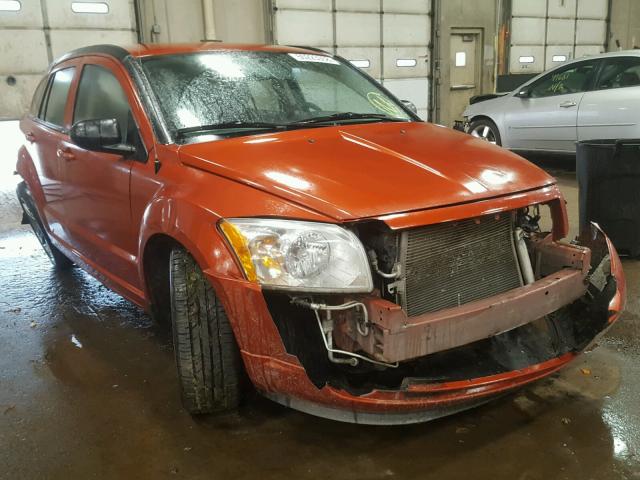 1B3CB4HA9AD552751 - 2010 DODGE CALIBER SX ORANGE photo 1