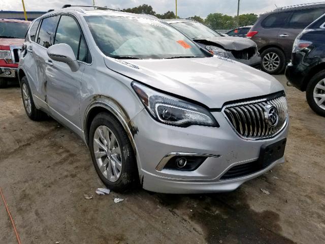 LRBFX1SA1JD115121 - 2018 BUICK ENVISION E SILVER photo 1