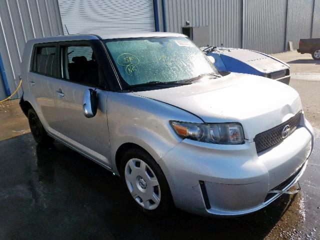 JTLKE50E081035019 - 2008 TOYOTA SCION XB 银色 照片 1