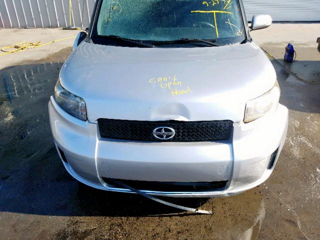 JTLKE50E081035019 - 2008 TOYOTA SCION XB 银色 照片 7