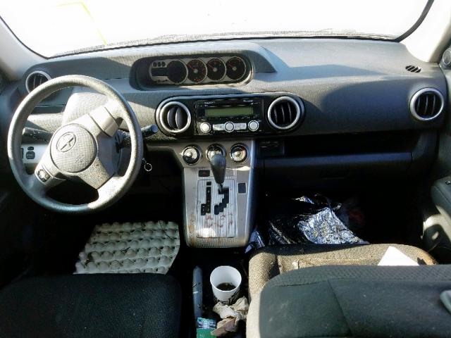 JTLKE50E081035019 - 2008 TOYOTA SCION XB 银色 照片 9