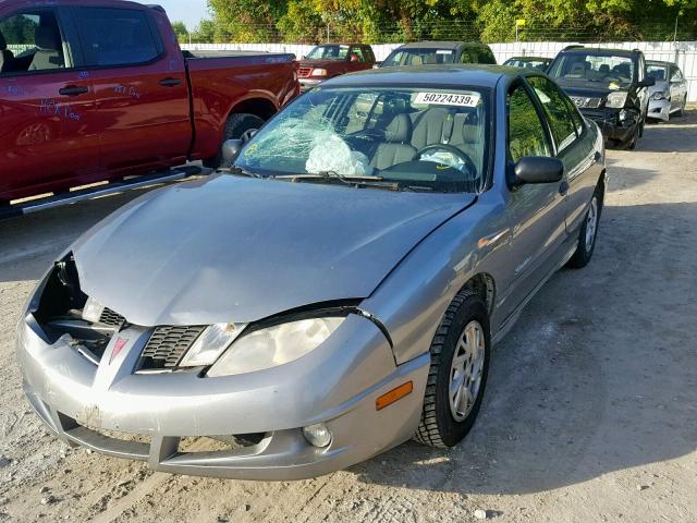 3G2JB52F85S103264 - 2005 PONTIAC SUNFIRE SL SILVER photo 2