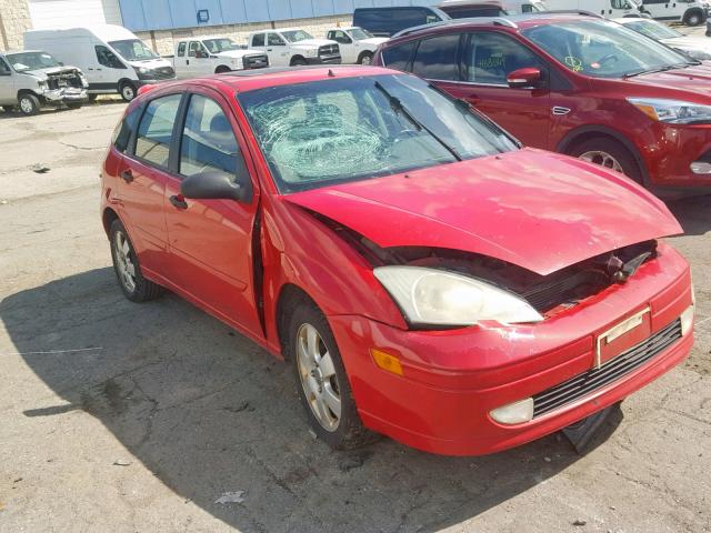 3FAFP37342R200833 - 2002 FORD FOCUS ZX5 RED photo 1