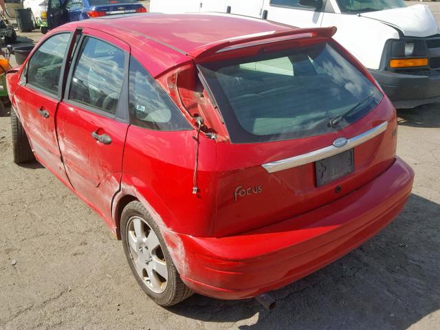 3FAFP37342R200833 - 2002 FORD FOCUS ZX5 RED photo 3