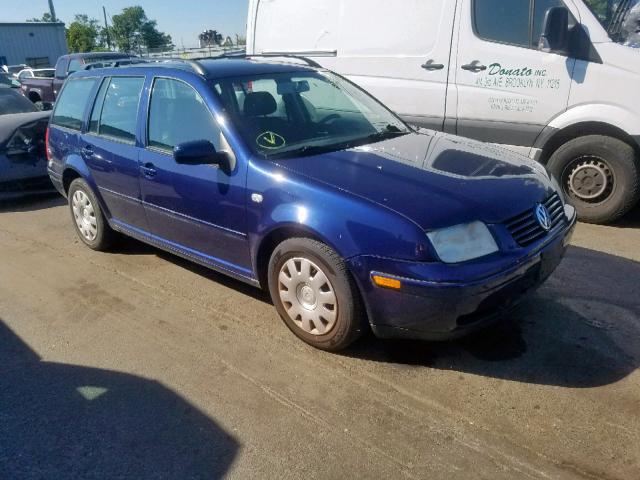 WVWRK61J73W564399 - 2003 VOLKSWAGEN JETTA GL BLUE photo 1