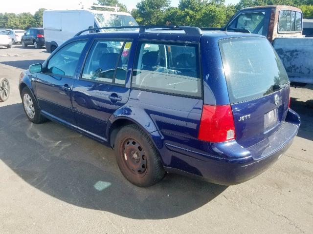 WVWRK61J73W564399 - 2003 VOLKSWAGEN JETTA GL BLUE photo 3