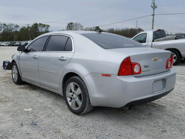 1G1ZD5E07CF342363 - 2012 CHEVROLET MALIBU 2LT SILVER photo 3