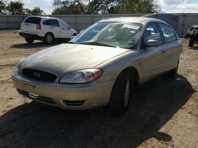 1FAFP56S24A119413 - 2004 FORD TAURUS SEL GOLD photo 2