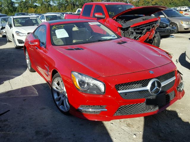 WDDJK6FA4FF037193 - 2015 MERCEDES-BENZ SL 400 RED photo 1