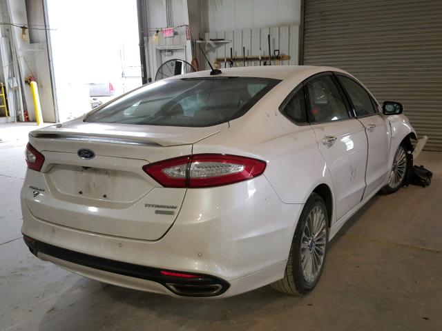 3FA6P0K9XFR307322 - 2015 FORD FUSION TIT WHITE photo 4