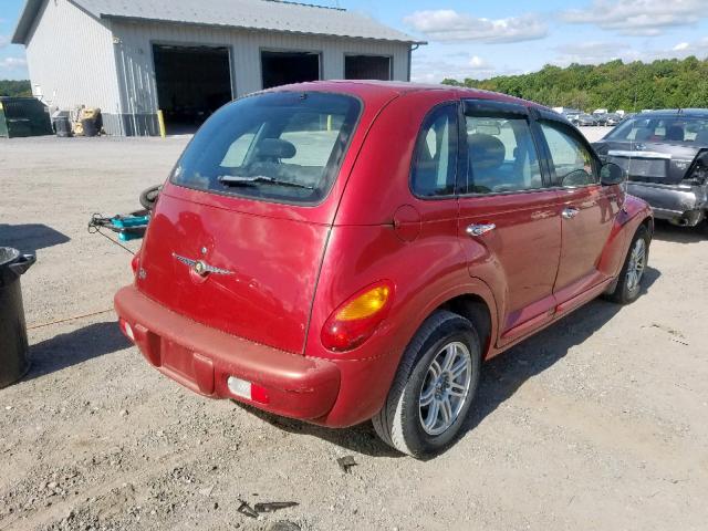 3C4FY58B05T592015 - 2005 CHRYSLER PT CRUISER MAROON photo 4