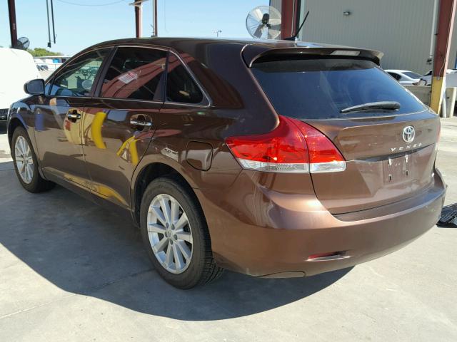 4T3BE11A69U008071 - 2009 TOYOTA VENZA BASE BROWN photo 3