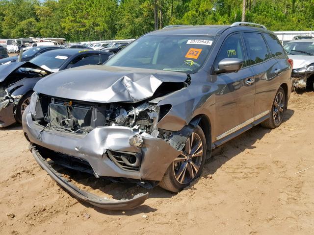 5N1DR2MN2JC660545 - 2018 NISSAN PATHFINDER GRAY photo 2