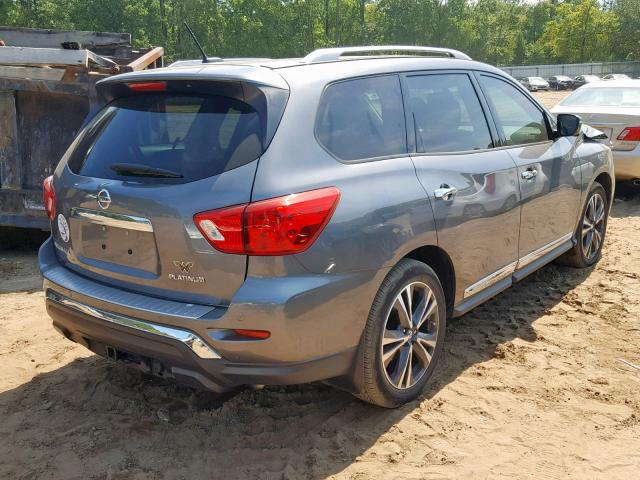 5N1DR2MN2JC660545 - 2018 NISSAN PATHFINDER GRAY photo 4