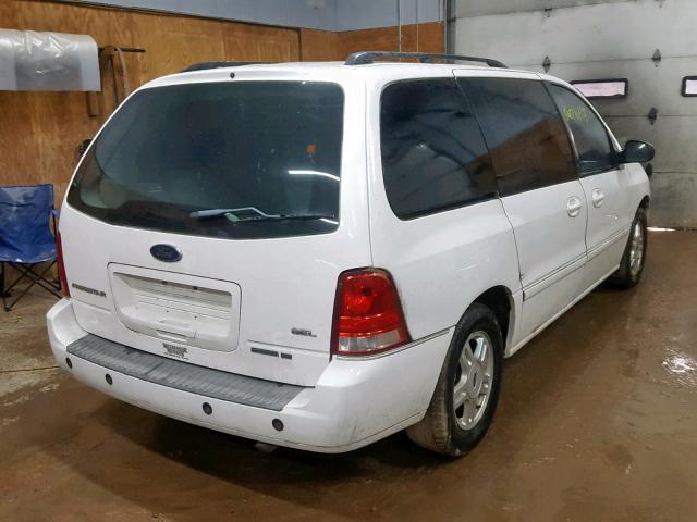 2FMDA52284BB28075 - 2004 FORD FREESTAR S WHITE photo 4