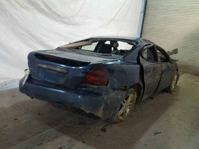 2G2WR554161233685 - 2006 PONTIAC GRAND PRIX BLUE photo 4