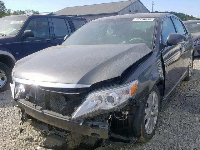 4T1BK3DB4CU473909 - 2012 TOYOTA AVALON BAS GRAY photo 2