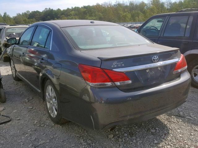 4T1BK3DB4CU473909 - 2012 TOYOTA AVALON BAS GRAY photo 3