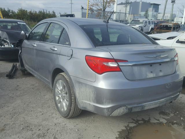 1C3CCBAB8DN668304 - 2013 CHRYSLER 200 LX BLACK photo 3