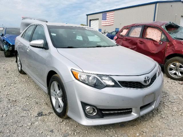 4T1BF1FK2CU611355 - 2012 TOYOTA CAMRY BASE SILVER photo 1