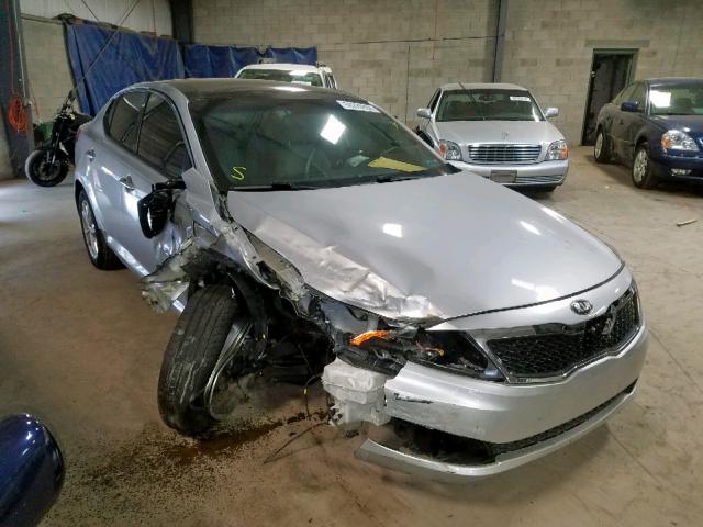 5XXGN4A72DG252016 - 2013 KIA OPTIMA EX SILVER photo 1