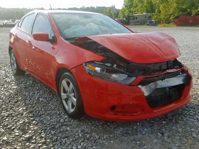 1C3CDFBA4GD652699 - 2016 DODGE DART SXT RED photo 1