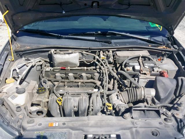 1FAHP3GN1AW287211 - 2010 FORD FOCUS SES GRAY photo 7