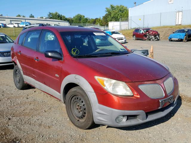 5Y2SL65837Z400982 - 2007 PONTIAC VIBE RED photo 1