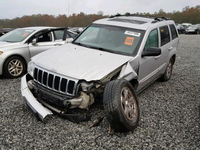 1J4HR58N56C362302 - 2006 JEEP GRAND CHER SILVER photo 2