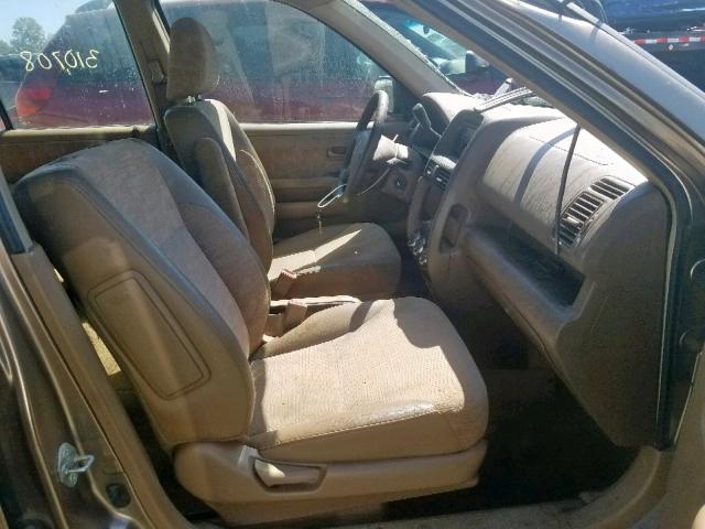 JHLRD68594C006689 - 2004 HONDA CR-V LX BROWN photo 5