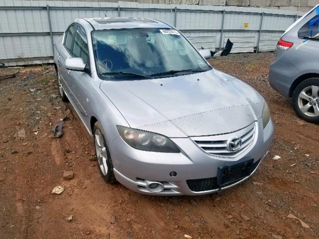 JM1BK123441171656 - 2004 MAZDA 3 S SILVER photo 1